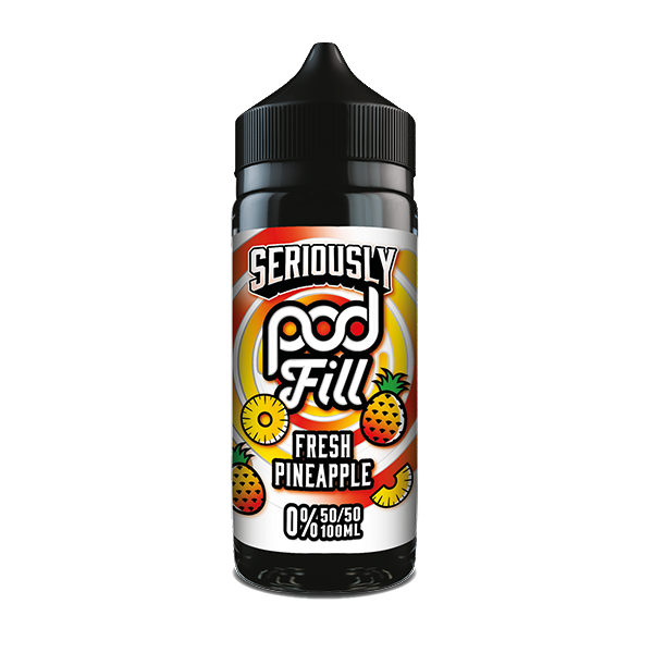 Seriously Pod Fill Fresh Pineapple 100ml Shortfill E-Liquid