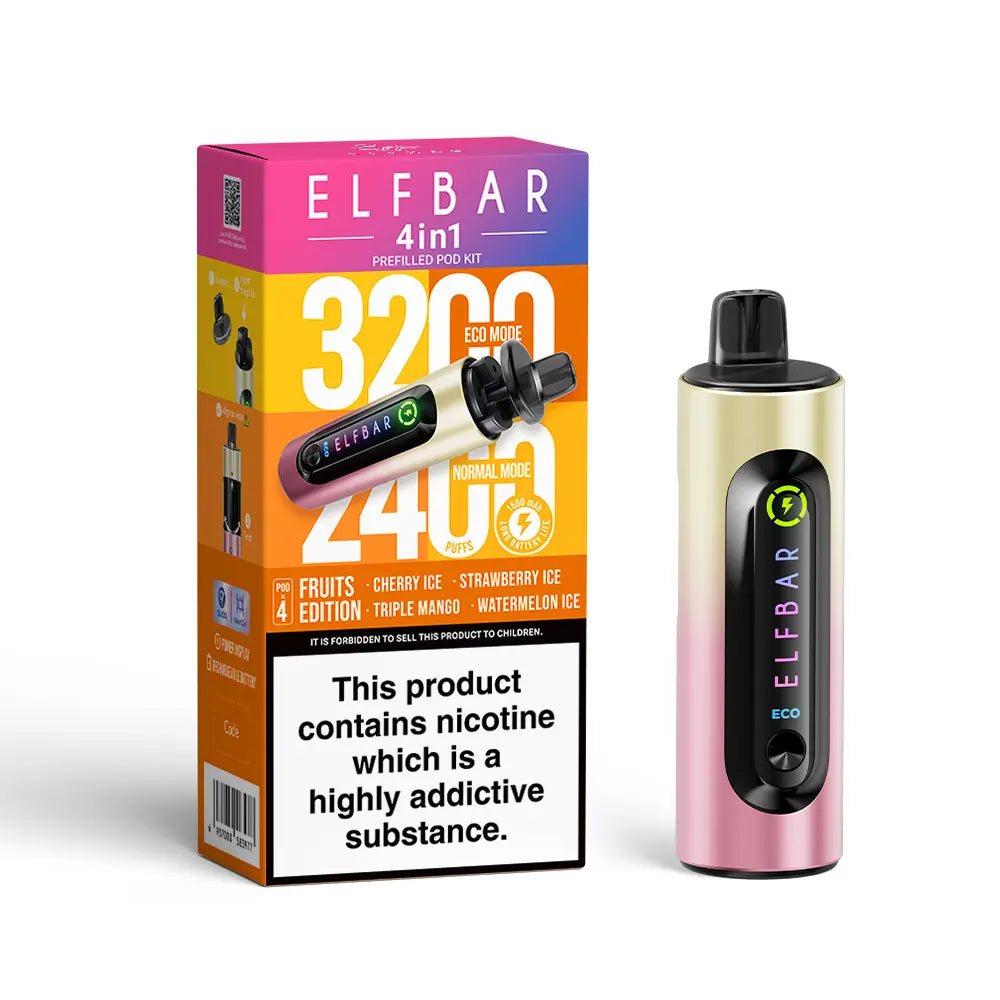 Elf Bar 4 in 1 Pod Kit - Fruits Edition