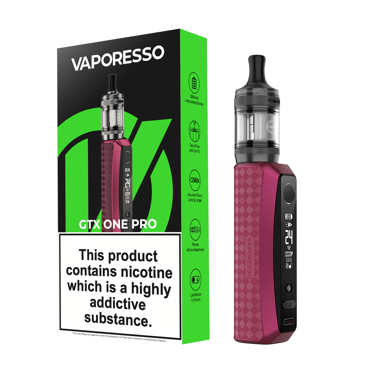 Vaporesso GTX One Pro Vape Kit