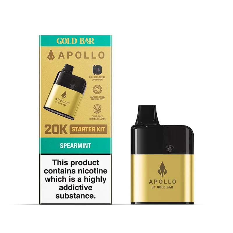 Spearmint Gold Bar Apollo 20K Pod Kit