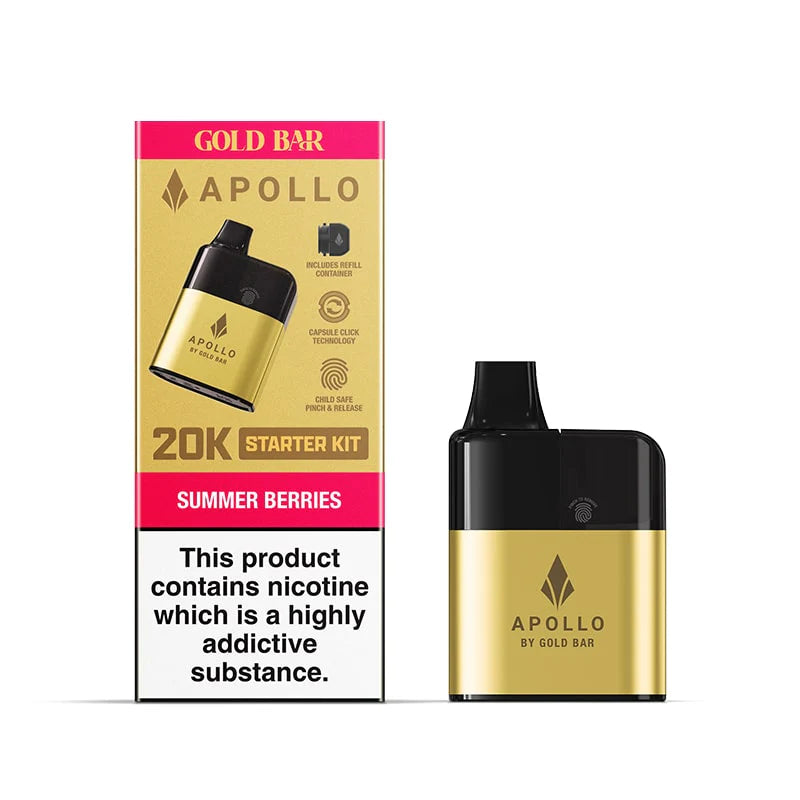 Summer Berries Gold Bar Apollo 20K Pod Kit