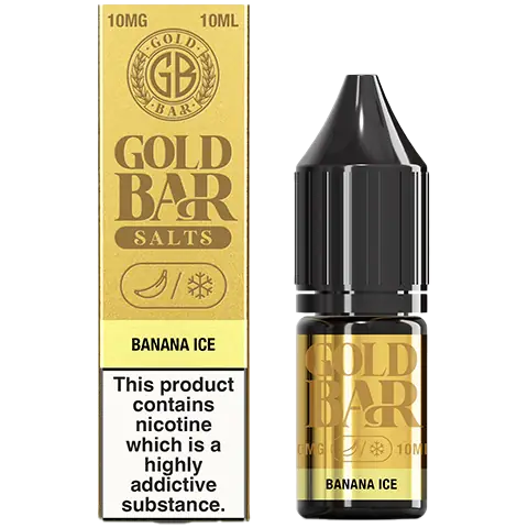 Banana Ice Gold Bar Nic Salt