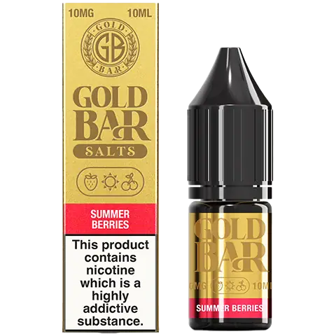 Summer Berries Gold Bar Nic Salt