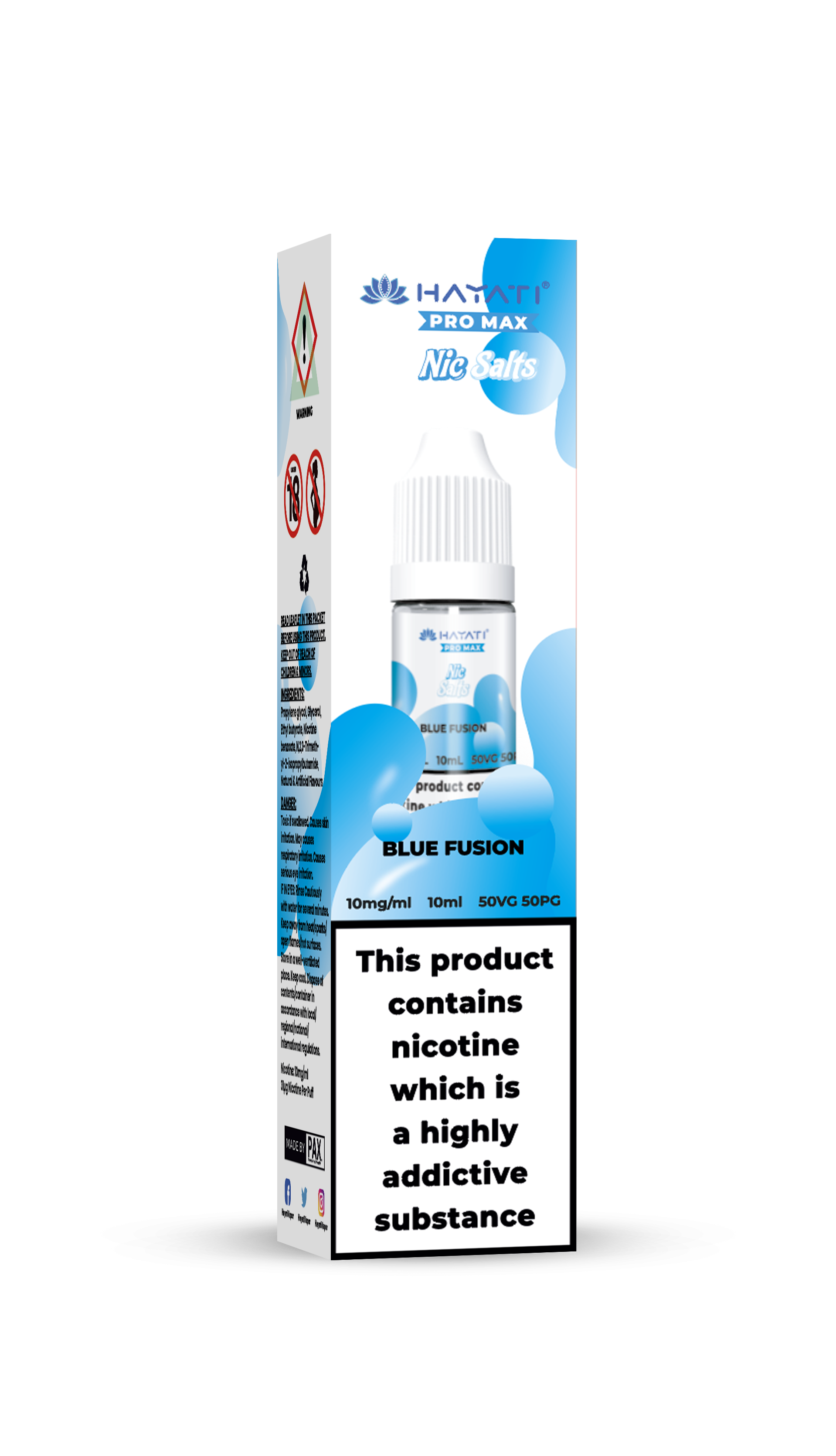 Blue Fusion Hayati Pro Max Nic Salt