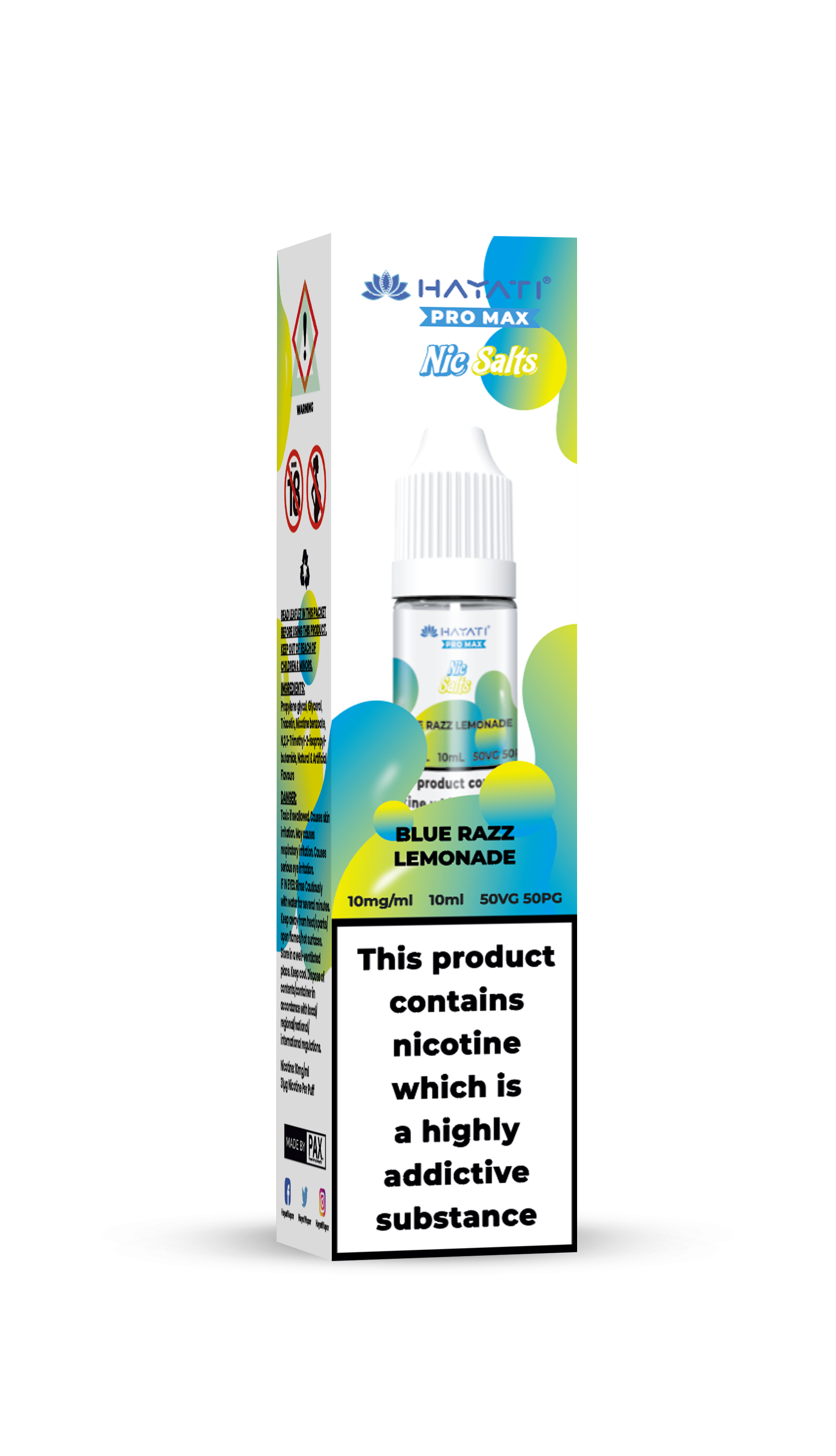 Blue Razz Lemonade Hayati Pro Max Nic Salt