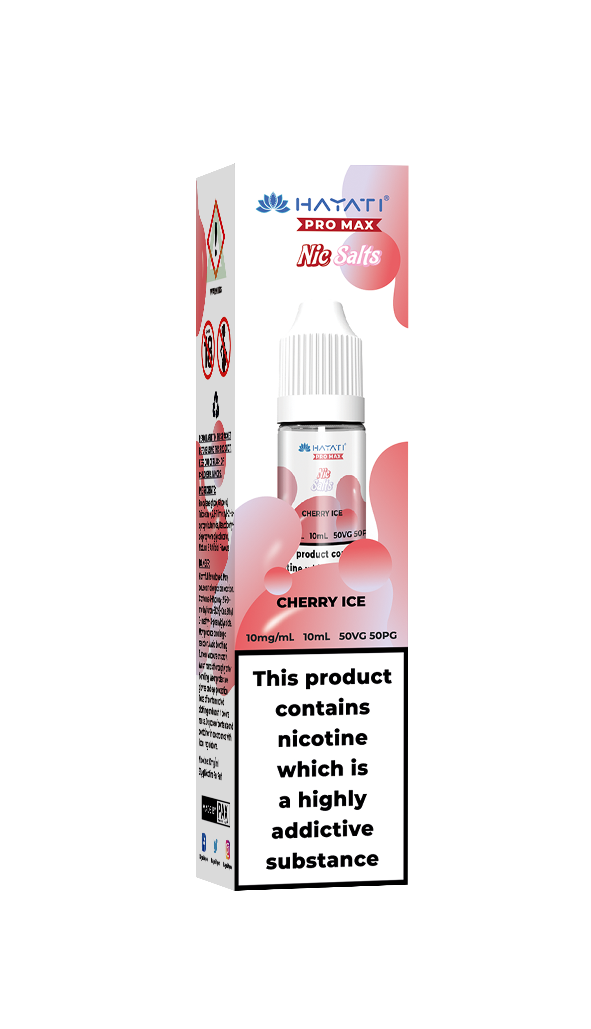 Cherry Ice Hayati Pro Max Nic Salt