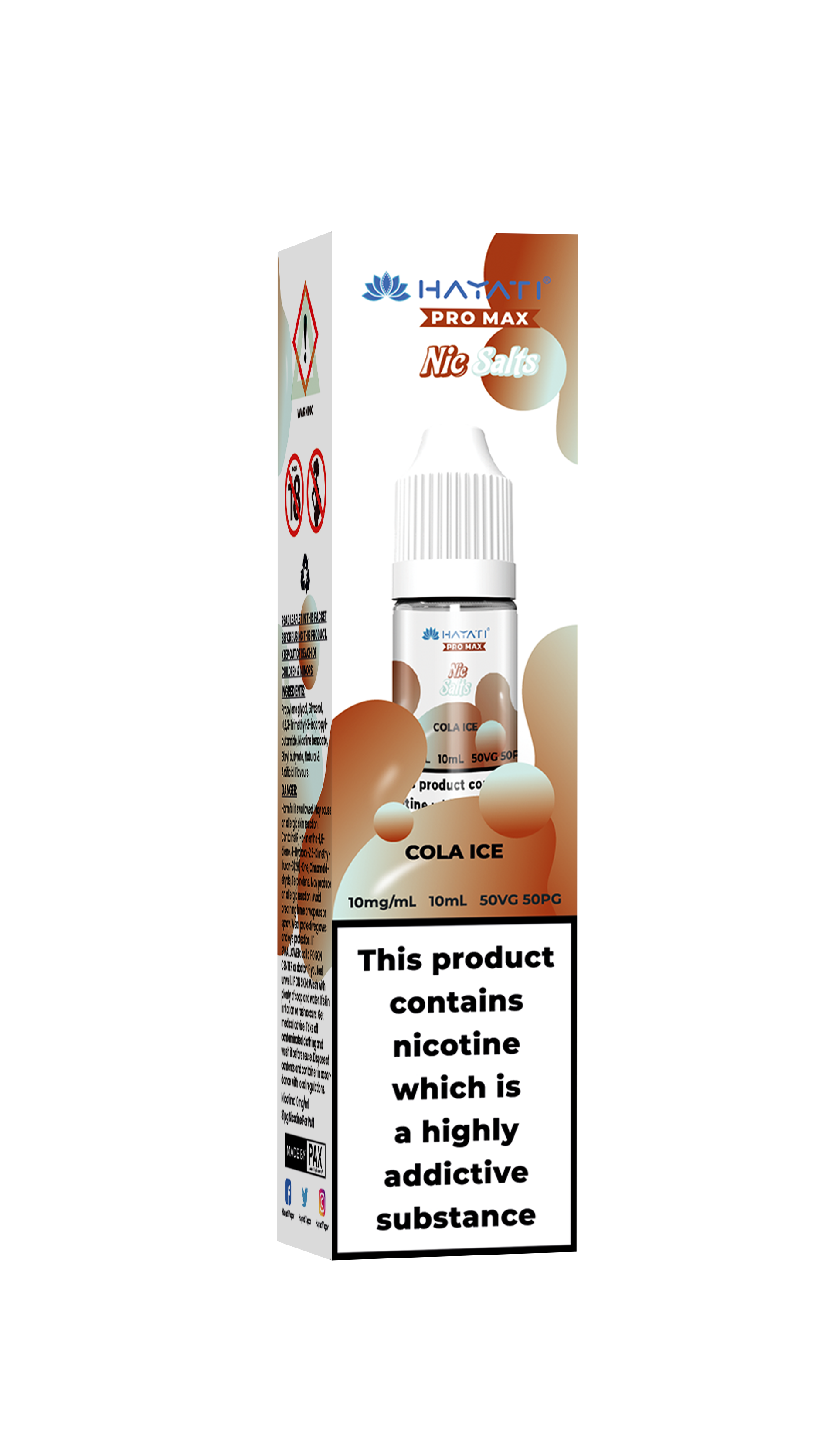 Cola Ice Hayati Pro Max Nic Salt