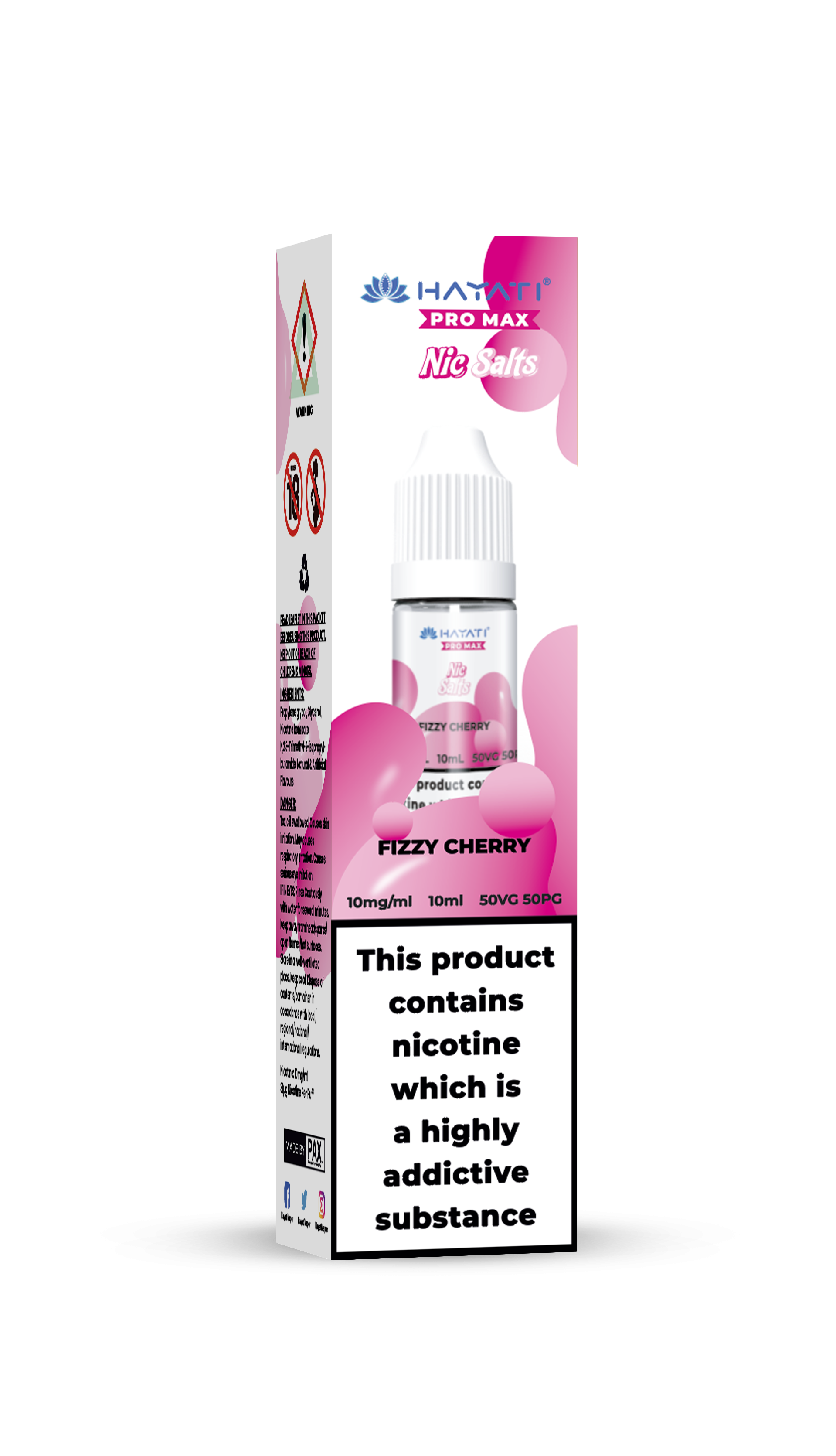 Fizzy Cherry Hayati Pro Max Nic Salt