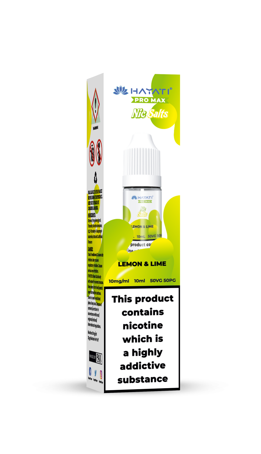 Lemon & Lime Hayati Pro Max Nic Salt