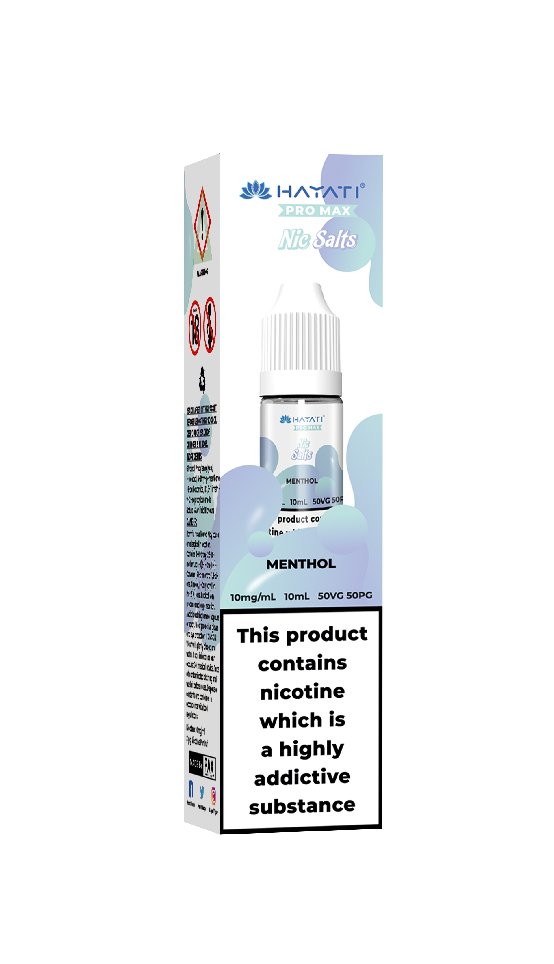 Menthol Hayati Pro Max Nic Salt