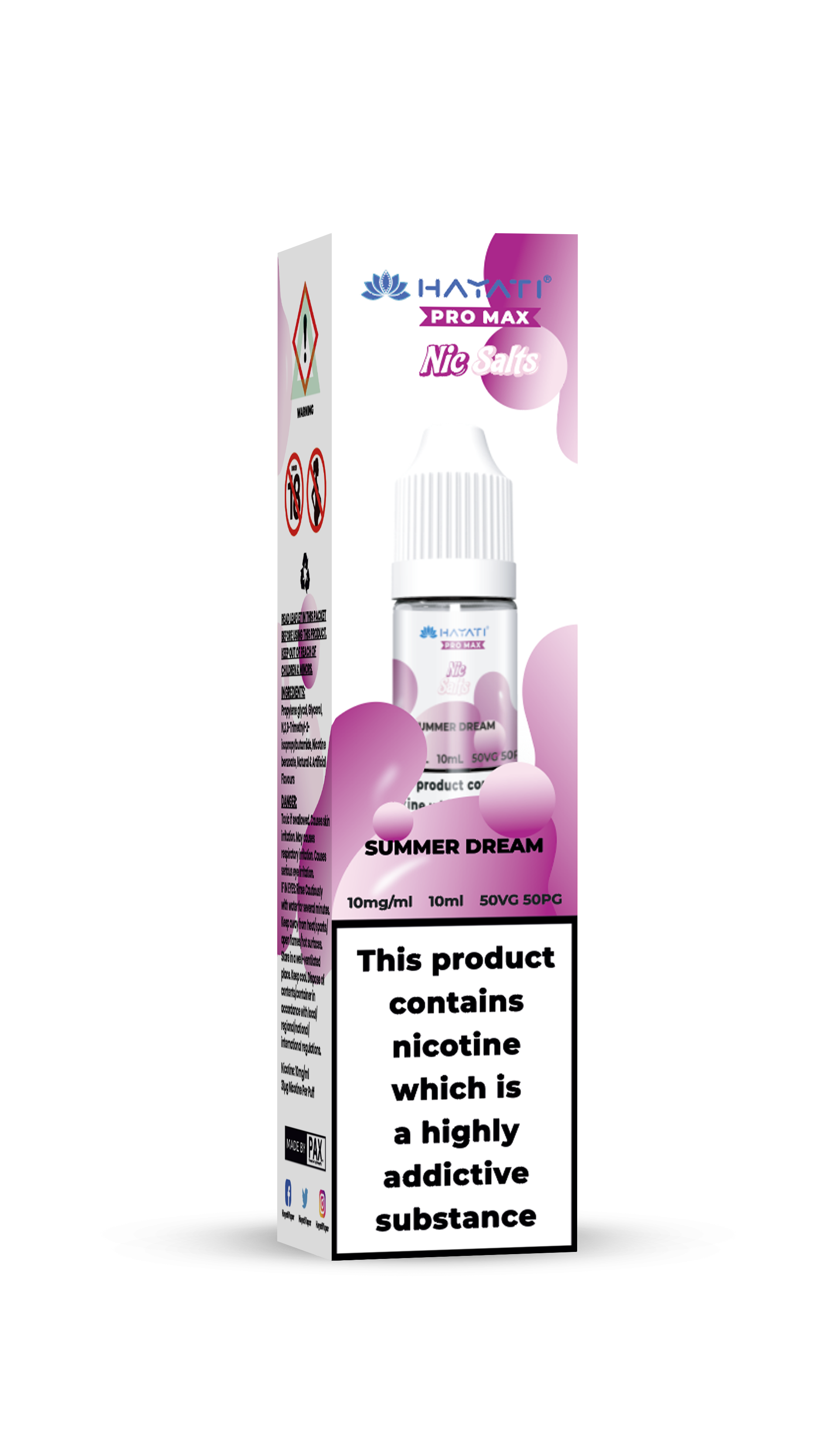 Summer Dream Hayati Pro Max Nic Salt