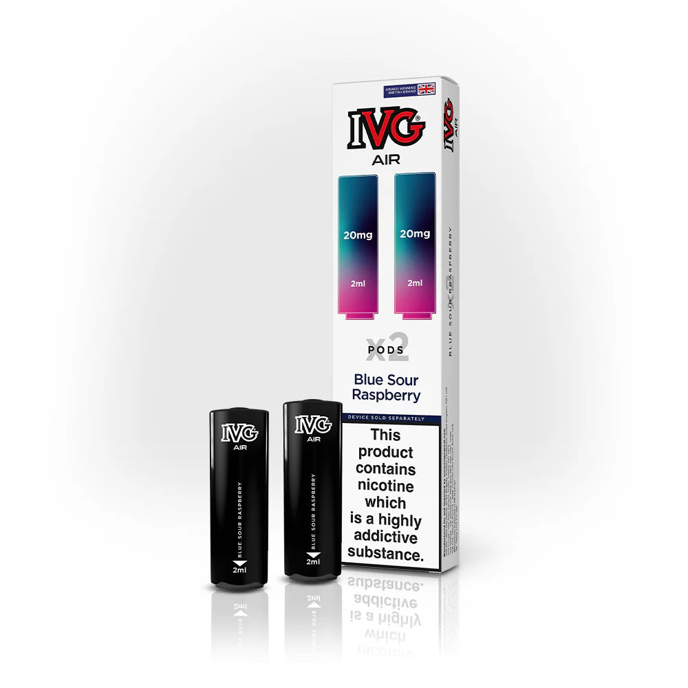 Blue Sour Raspberry IVG Air Pods