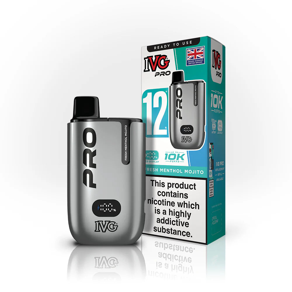 Fresh Menthol Mojito IVG Pro 12 Pod Kit