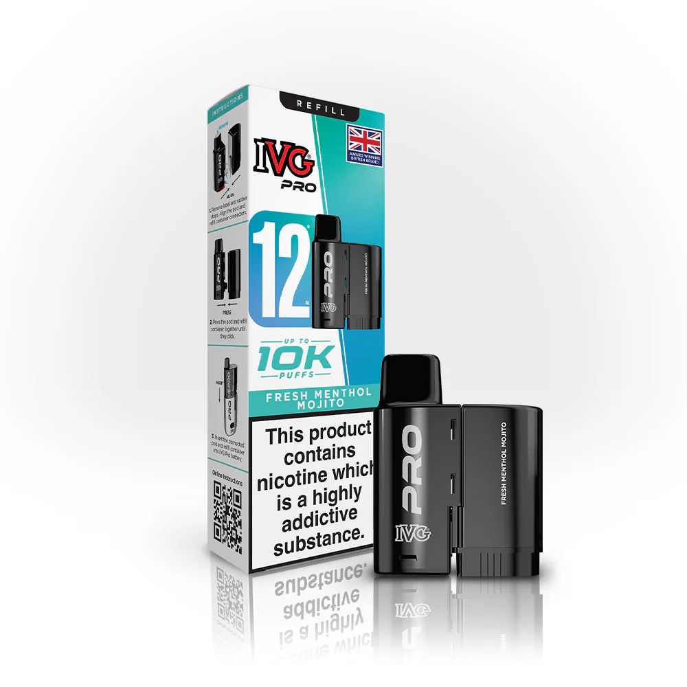 Fresh Menthol Mojito IVG Pro 12 Pod