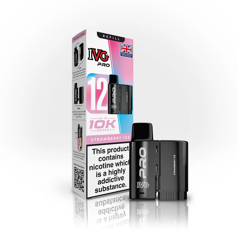 Strawberry Ice IVG Pro 12 Pod