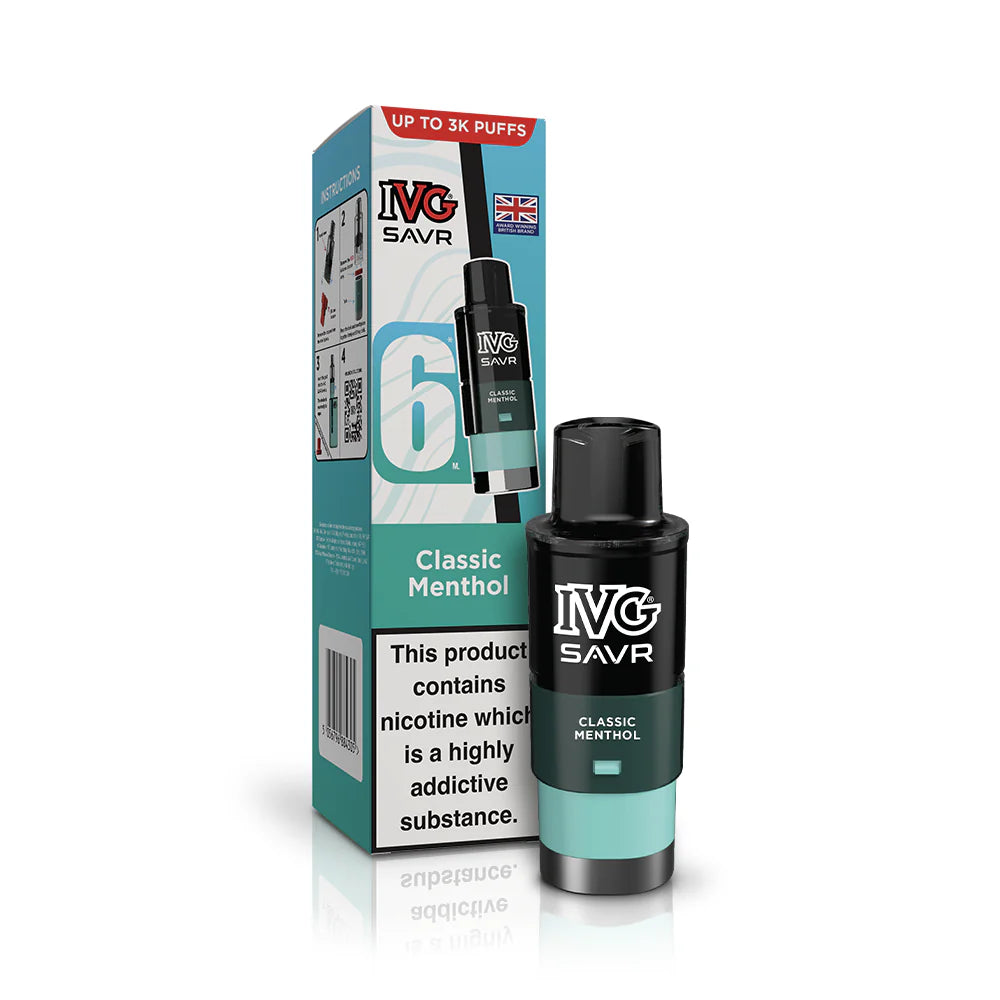 Classic Menthol IVG SAVR Pod