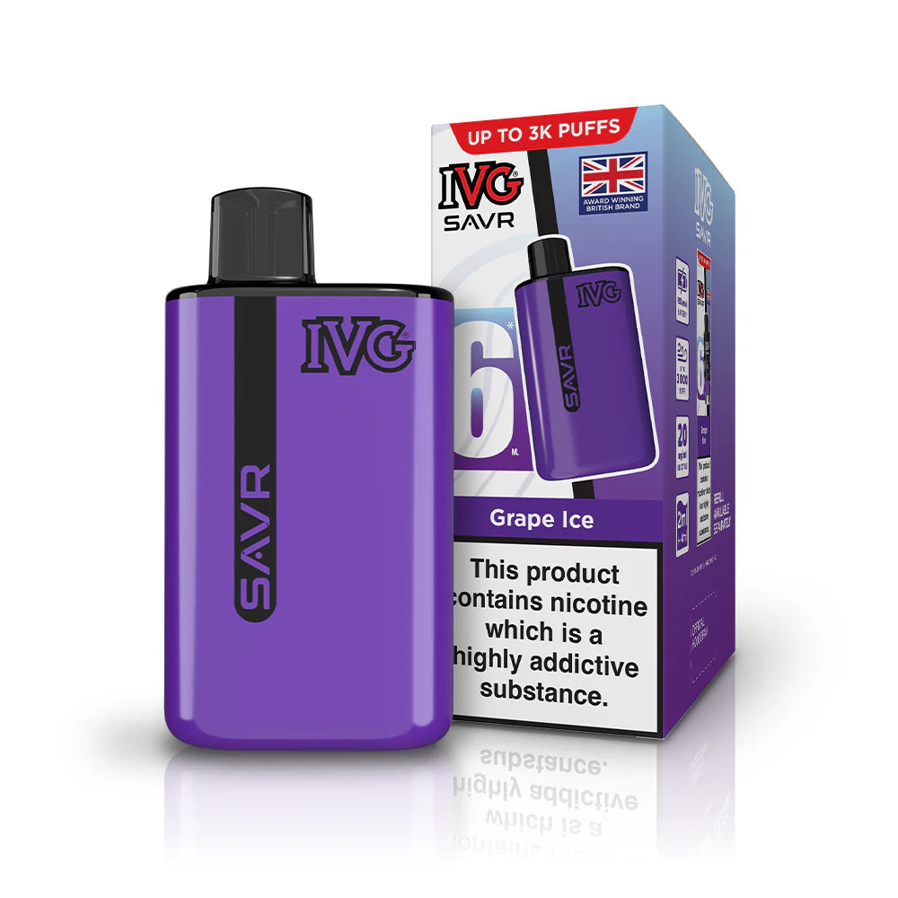 Grape Ice IVG SAVR Pod Kit