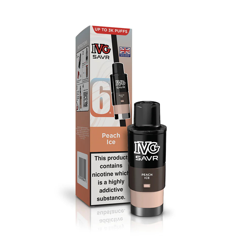 Peach Ice IVG SAVR Pod