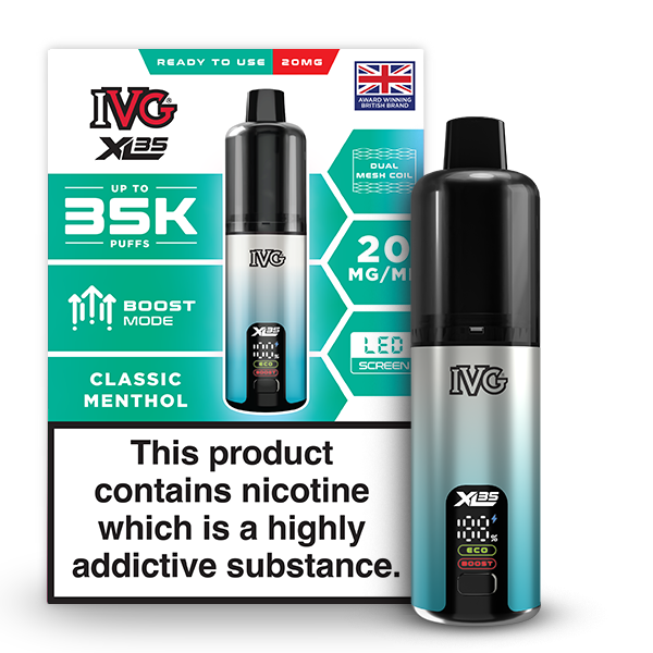 Classic Menthol IVG XL35 Prefilled Pod Kit