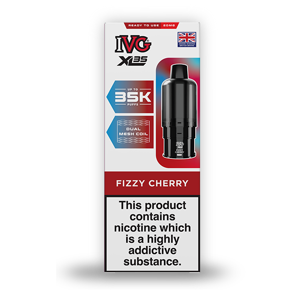 Fizzy Cherry IVG XL35 Prefilled Pod
