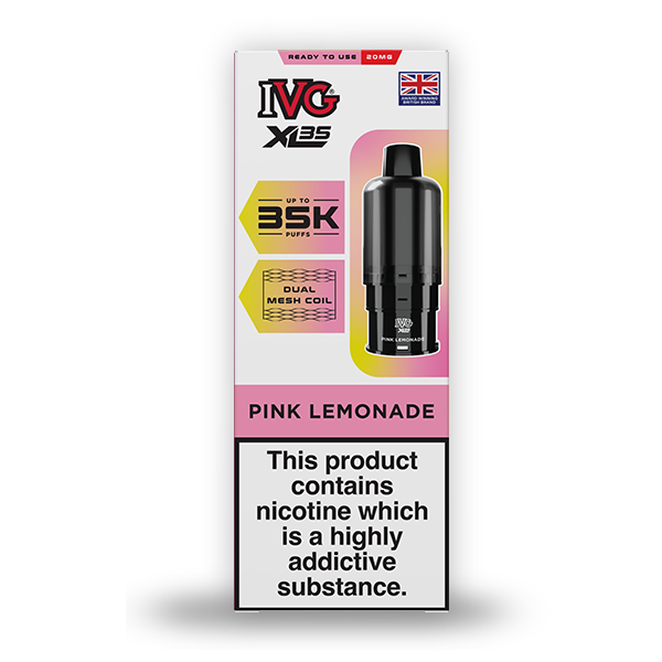 Pink Lemonade IVG XL35 Prefilled Pod
