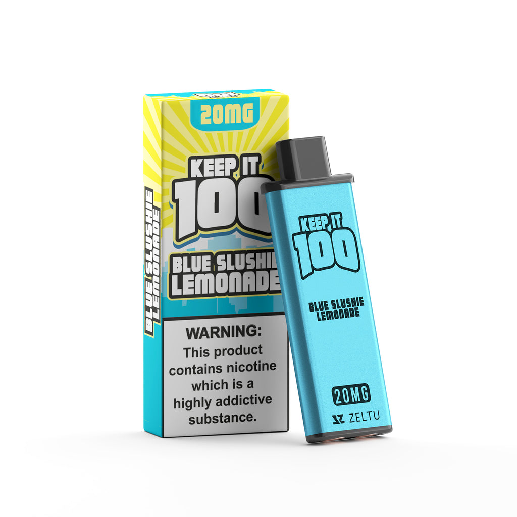 Keep It 100 Blue Slush Lemonade - Zeltu X3 Prefilled Pod