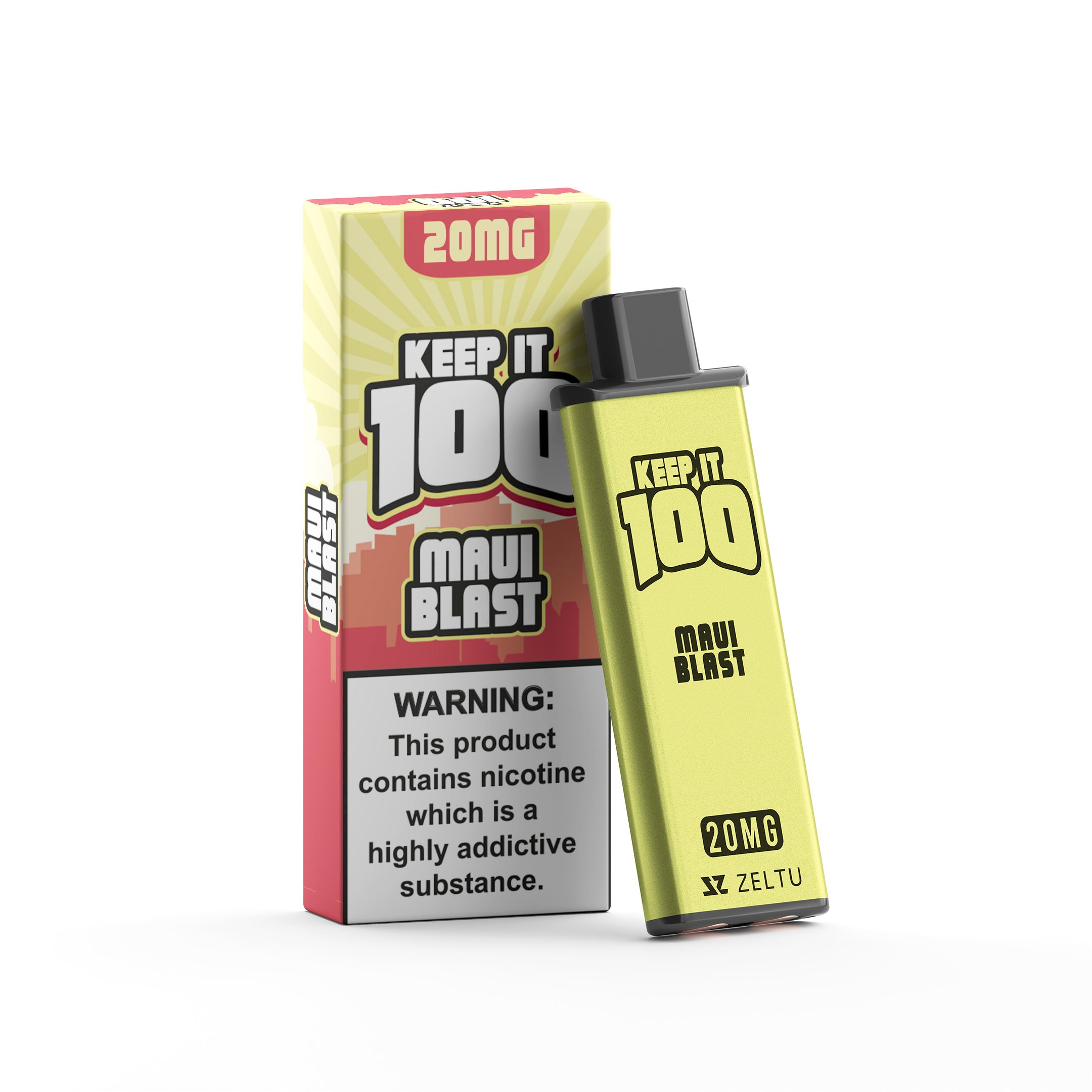 Keep It 100 Maui Berry Blast - Zeltu X3 Prefilled Pod
