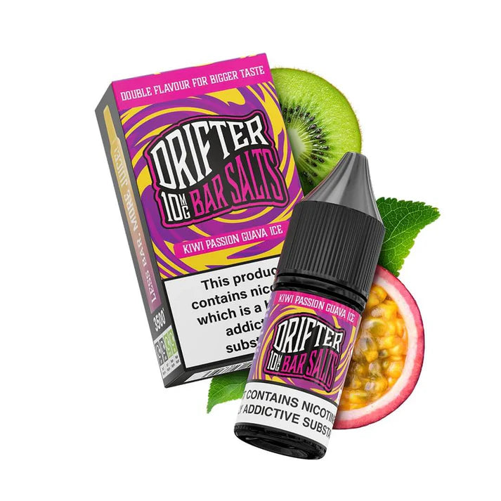 Kiwi Passion Guava Ice Nic Salt E-Liquid by Drifter