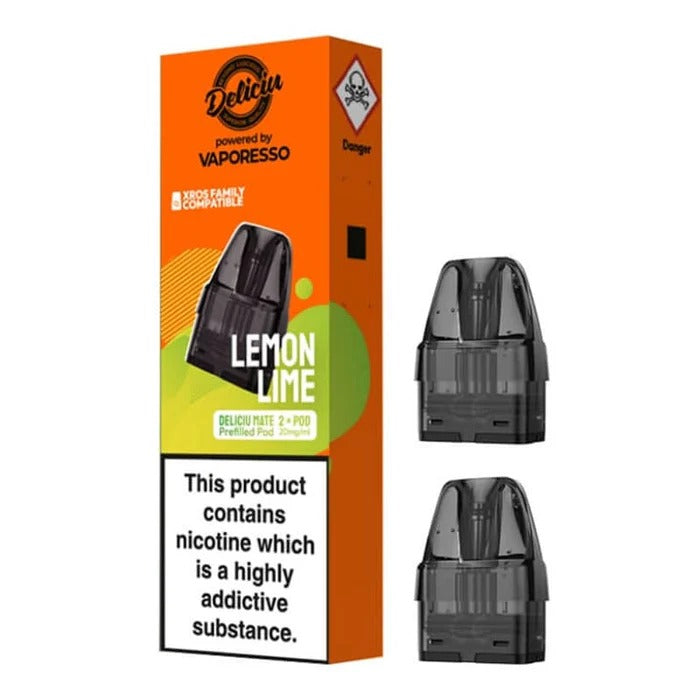 Lemon-Lime Prfilled Pod By Vaporesso Deliciu Mate