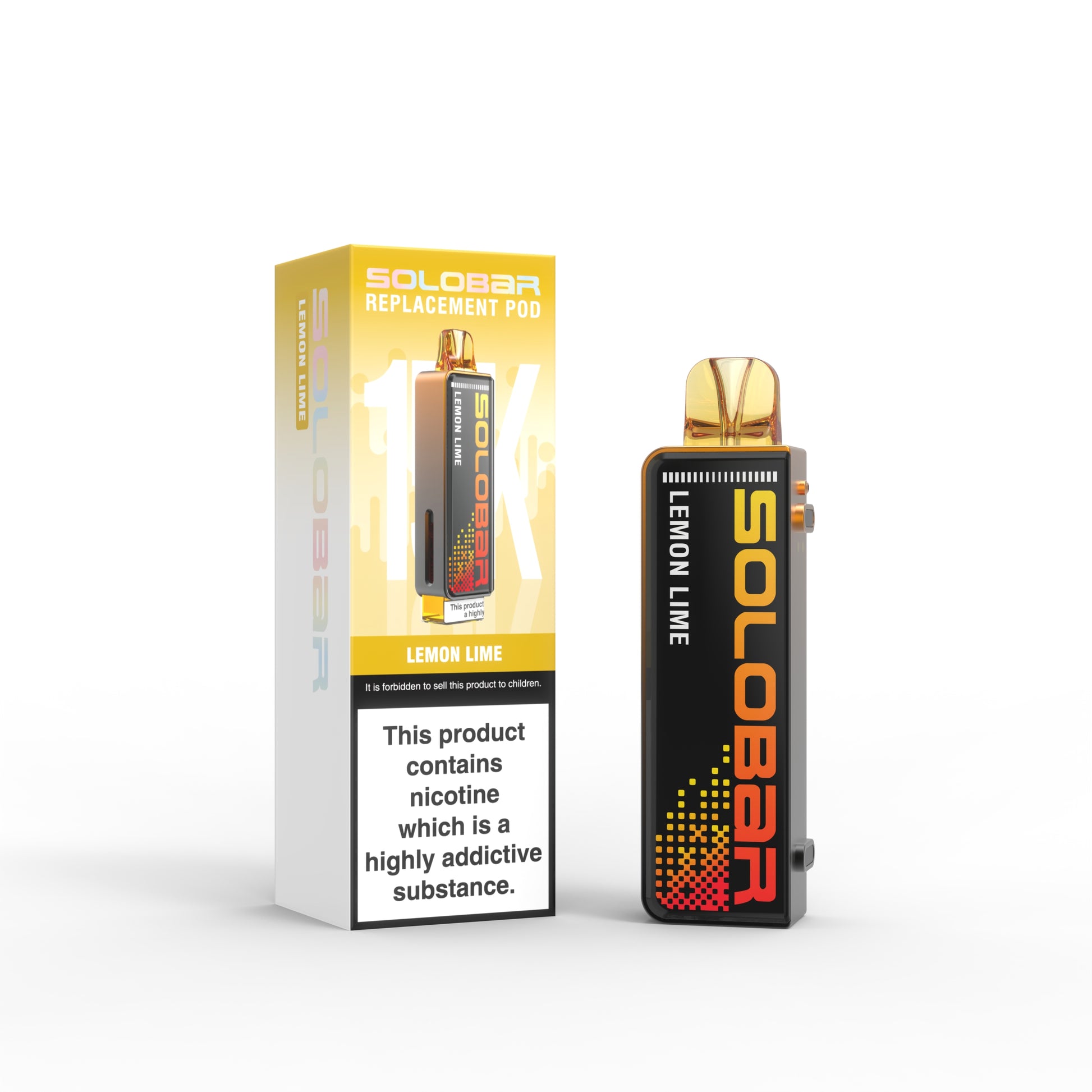 Lemon Lime Solobar Boost 30K Prefilled Pod