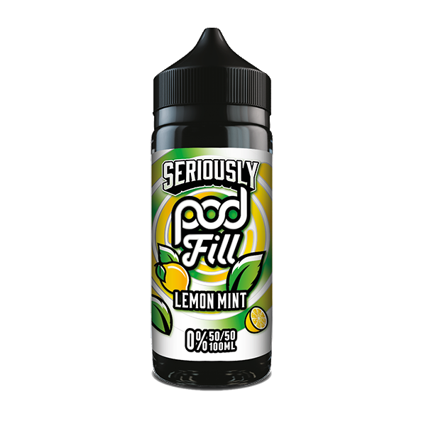 Seriously Pod Fill Lemon Mint 100ml Shortfill E-Liquid