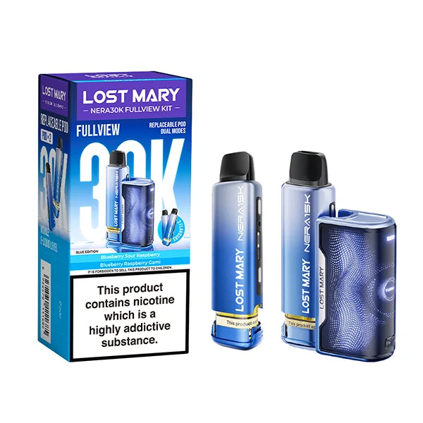Blue Edition Lost Mary Nera 30K Pod Kit