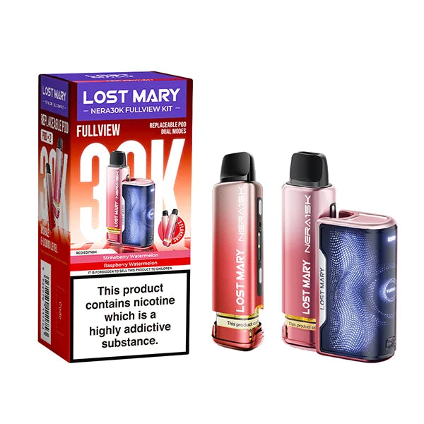 Red Edition Lost Mary Nera 30K Pod Kit