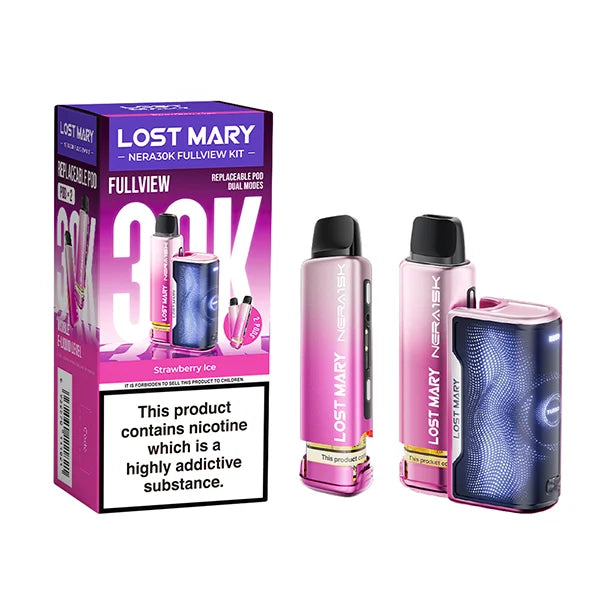 Strawberry Ice Lost Mary Nera 30K Pod Kit