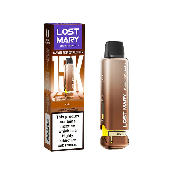 Cola Lost Mary Nera 15K Pod