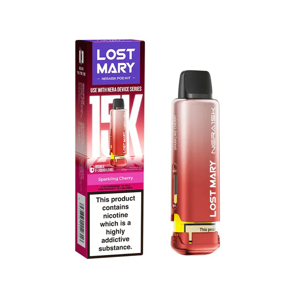 Sparkling Cherry Lost Mary Nera 15K Pod