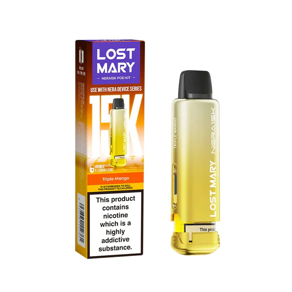 Triple Mango Lost Mary Nera 15K Pod