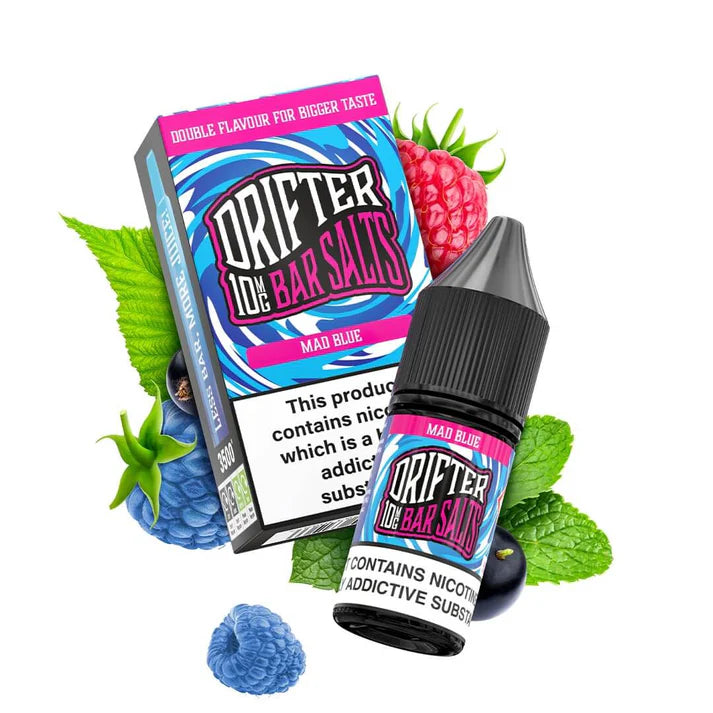 Mad Blue Nic Salt E-Liquid by Drifter