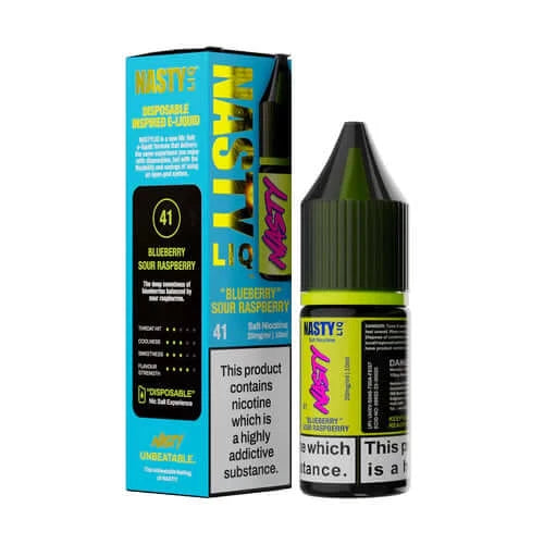 Blueberry Sour Raspberry Nasty Liq Nic Salt