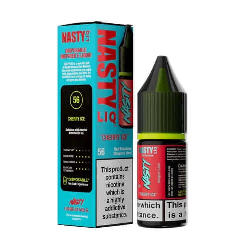Fizzy Cherry Ice Nasty Liq Nic Salt