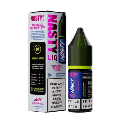 Mineral Water Nasty Liq Nic Salt