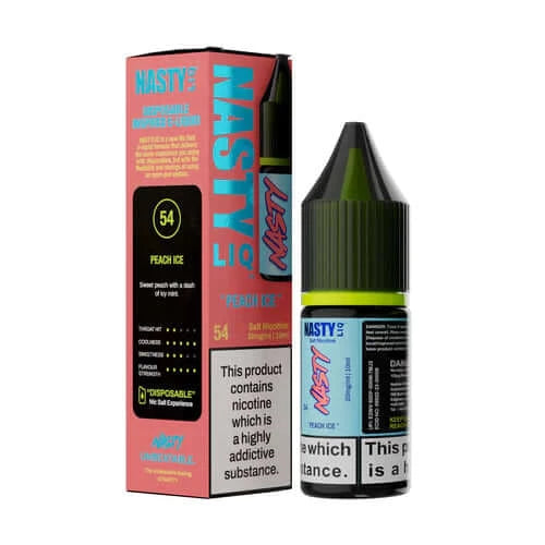 Peach Ice Nasty Liq Nic Salt
