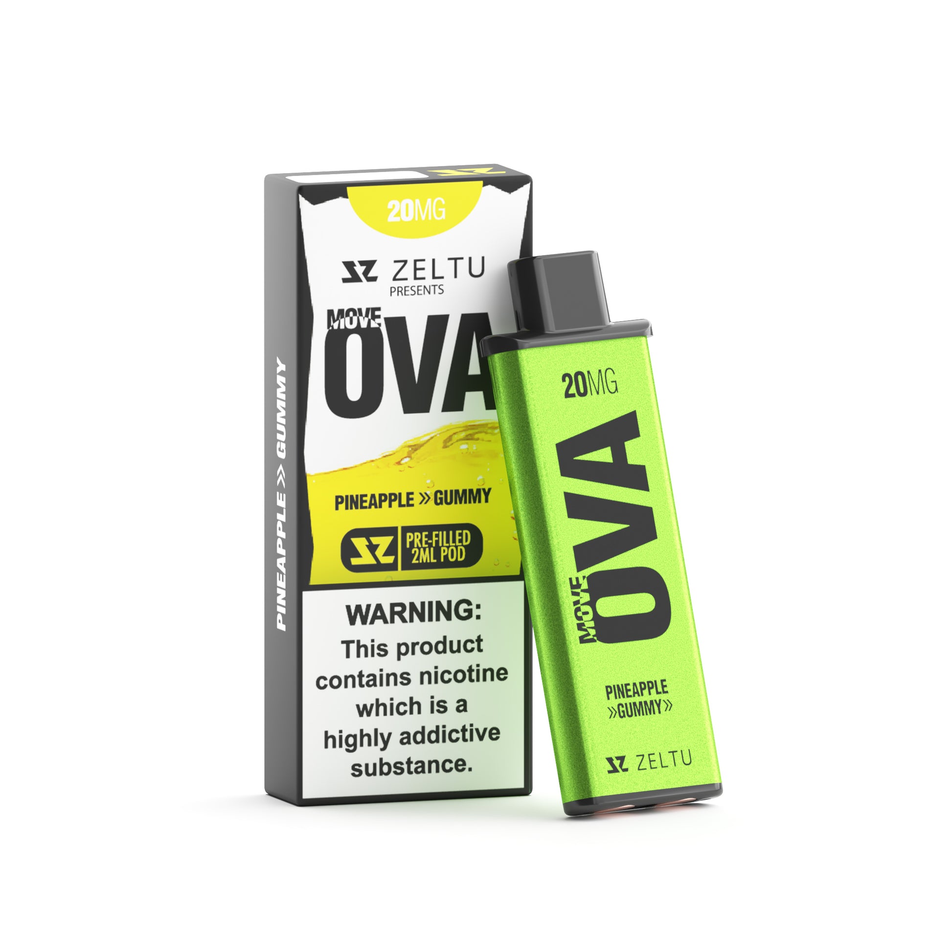 Ova Pineapple Gummy - Zeltu X3 Prefilled Pod