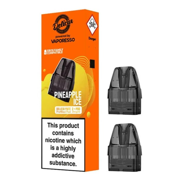Pineapple Ice Prfilled Pod By Vaporesso Deliciu Mate