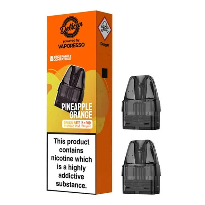 Pineapple Orange Prfilled Pod By Vaporesso Deliciu Mate