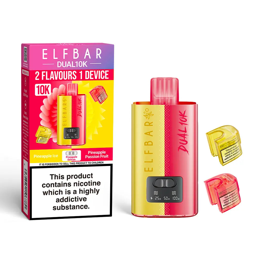 Elf Bar Dual 10K Pineapple Edition Disposable Vape