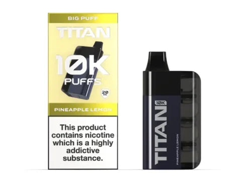 Titan 10K Pineapple Lemon Disposable Vape