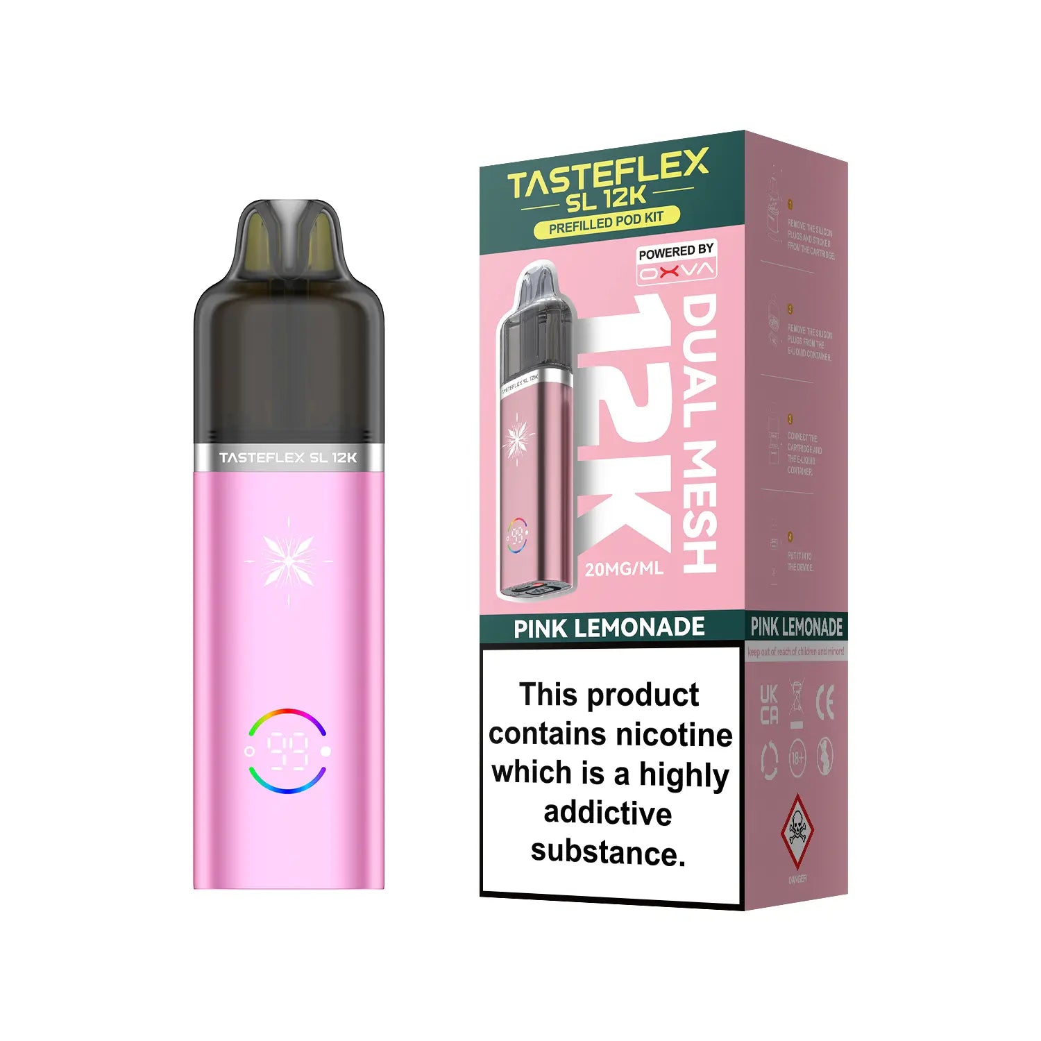 Pink Lemonade OXVA Tasteflex SL 12K Pod Kit