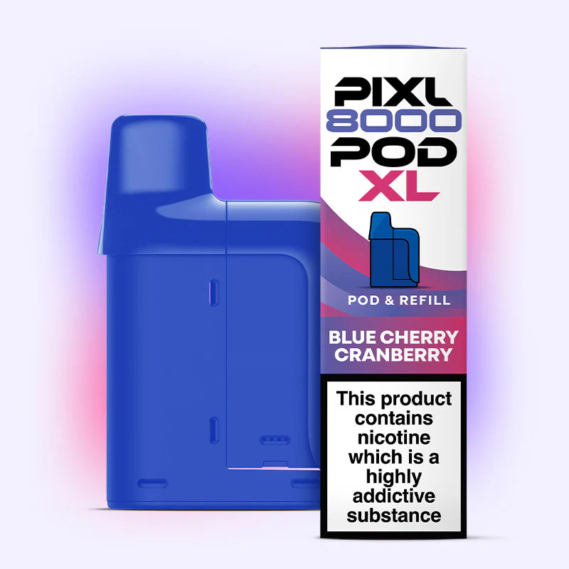 Blue Cherry Cranberry Pixl 8000 Refill pod