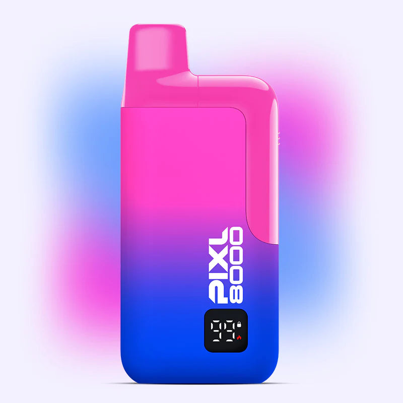 Blue Razz Chew Pixl 8000 Pod Kit